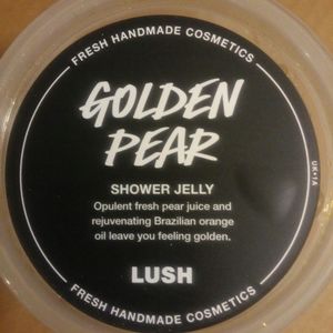 Lush Golden Pear shower jelly